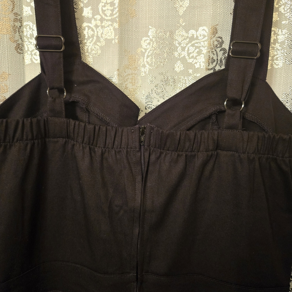Pinup Couture Classic Black Jumpsuit - Picture 5 of 6